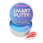 The Glowhouse Colour Changing Smart Putty UV Reactive (Outrageous Ocean)