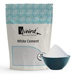 WEIRD White Cement for Tiles Gap (9 KG) Crack Filling | Universal Adhesive | Repair | Construction Works | Art & Craft Projects | Home Waterproof | Bathroom & Tiles