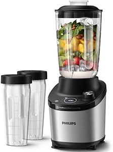 Philips Domestic Appliances 7000 Series Frullatore, 1500 watt, 2 litri, Tecnologia PowerBlend Ultra, Funzione di Pulitura Rapida, Ricette con HomeID App (HR3760/10)