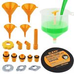 19Pcs No Spill Coolant Filling Funnel Kit