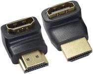 IRYNA 2 Pack HDMI 90 Degree Adapter