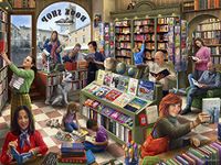 Book Shop Jigsaw Puzzle 550 Piece