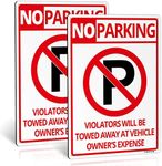 Anley No Parking Sign 14 X 10 In - 