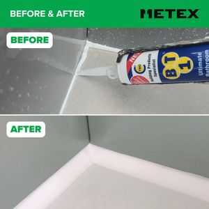 Metex 5-in-1 Silicone Caulking Tool – Remover and Finisher