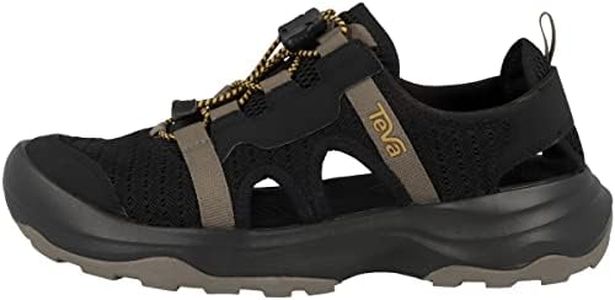 Teva Men's Outflow Closed Toe Sandal, Black, US 10.5