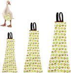 Chicken Duck Goose Diaper Washable Pet Fruit Print Diapers for Hens Roosters Poultry (Kiwi, Large)