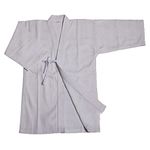 ZooBoo Mens Cotton Kendo Aikido Hapkido Hakama Martial Arts Sportswear Keikogi (XL/180, White)