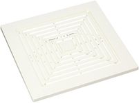 Broan-NuTone BP90 Replacement Grille For 688 Fan, White, 9 In. x 9.25 In. x 0.325 In. with 7.25 and 7.5 in. housing