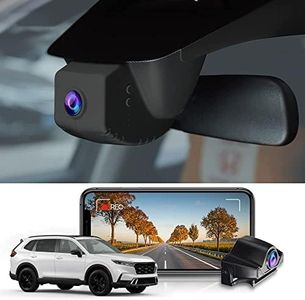 Fitcamx Front 4K and Rear 1080P Dash Cam Suitable for 2023 2024 Honda CR-V Sport Touring EX EX-L Hybrid, OEM Look, Dual HD Video, Loop Recording, G-Sensor, WiFi & APP Control, Easy to Use, 128GB Card