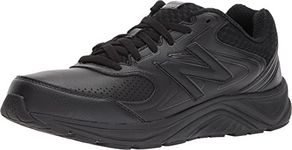 New Balance Men's 840 V2 Walking Shoe, Black/Black, 10 W
