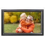 16 Inch Large Digital Photo Frame, Canupdog WiFi Digital Picture Frame with 1920 * 1080 IPS Touchscreen, 32GB Storage, Auto-Rotate, Wall Mountable, Easy Setup, Slideshow Photos and Videos