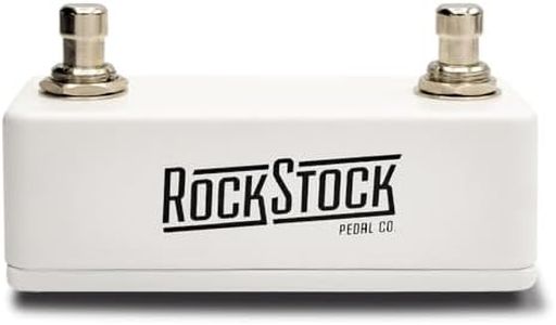 Dual Switch TRS Auxiliary Guitar Pedal Footswitch