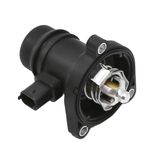 Hoypeyfiy Thermostat & Seal Housing Replacement for Vauxhall Corsa D E Astra J 1.2 1.4 Replaces 55593033 55561629