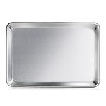 New Star Foodservice 36800 Commercial Extra Heavy 12-Gauge Aluminum Sheet Pan, 18 x 26 x 2 inch, Full Size, Open Bead for Easy Clean