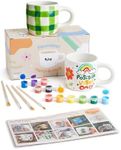 Pott'd Paintables Mug Kit for Adults, Design Paint and Personalised Your Own Mugs - Double Mug Kit