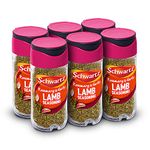 Schwartz Rosemary and Garlic Lamb Seasoning 38 G | Jar | Pack of 6 | Expertly Blended Mix of Mint, Garlic & Rosemary | Perfect for Lamb, Soups, Salads & Stuffing