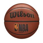 WILSON NBA Forge Basketball - Size 7-29.5", Brown