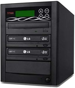 BestDuplicator Bd-Lg-2T 2 Target 24X Sata Dvd Duplicator With Built-In Lg Burner (1 To 2)