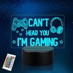 Gaming Night Light for Boys Girls, 