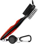 Golf Brush Groove Cleaner with Retr