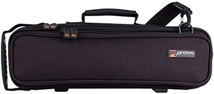 Protec Deluxe Flute Case Cover with Piccolo Pocket, Black