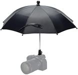 Camera Umbrella Flash Hot Shoe/Sunshade Rain Cover Raincoat, Protects Camera from Rain, Bird Droppings, Sunlight, Snow, Waterproof for Sony Canon Nikon Fujifilm Ricoh DSLR Camera Accessories