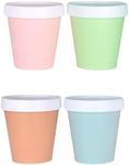 Abaodam 4pcs Ice Cream Containers w