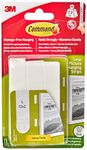 Command Picture Hanging Strips, Large (White,17206-12ES) - Pack of 12 Strips