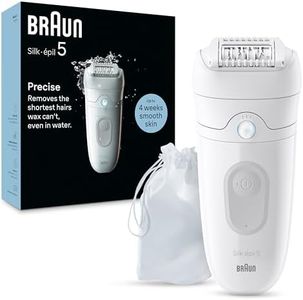 Braun Epilator Silk-épil 5, Hair Removal Device, Women Shaver & Trimmer, Wet and Dry, Includes Skin Contact Cap, SE5-011, Grey