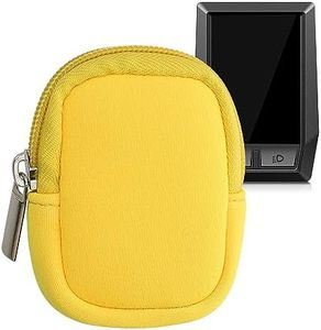 kwmobile Housse Compatible avec Bosch Kiox/Kiox 300 - Protection pour Écran Vélo Électrique en Néoprène - Jaune Fluo