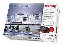 Märklin 29792 Startpackung Digital Starter Pack 2, Gauge H0 Model Railway, Many Sound Functions, with Mobile Station and C-Track Rails, Ice Design