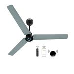 atomberg Renesa Smart 1200mm BLDC Ceiling Fan with IoT & Remote |Energy Efficient Ceiling Fan | High Air Delivery with LED Indicators (Misty Teal)