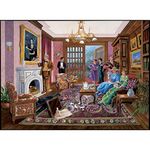 Bits & Pieces 1000 Piece Mystery Puzzle - Murder at Beford Manor by Artist Gene Dieckhoner