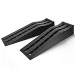 MEROBLE Car Ramps for Oil Changes and High Lift, Portable Low Profile Car Ramps for Truck, Vehicle Auto Tire Ramps for Garage, 31.9''x8.1''x4.9'', G.V.W 10000 LBS, 2 Packs
