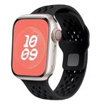 VEMIGON Breathable Sport Band for Apple Watch Band 44mm 45mm 46mm Ultra 49mm 40mm 41mm 38mm 42mm, Soft Silicone Replacement Strap for iWatch Ultra 2, Nike+ Series 10 9 8 7 6 5 4 3 SE2 SE