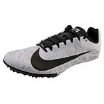 Nike Unisex Zoom Rival S 9 Track Spike Pure Platinum/Metallic Silver/Black 14.5 Women/13 Men