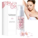 Sakura Gluta Underarm Whitening Cream,Skin Lightening Cream for Body,Armpit Whitening Cream,Sakura Brightening Armpit Cream,Dark Underarms Treatment,Body Cream Whitening for Dark Spot Corrector