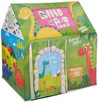 Amazon Brand - Jam & Honey Dinosaur Theme Tent for Kids, Multicolor