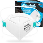 NIOSH Approved N95 Mask Particulate Respirators, Pack of 20 N95 Face Masks, Individually Wrapped, Universal Fit