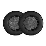 kwmobile Ear Pads Compatible with Beyerdynamic DT 240 PRO Earpads - 2x Replacement for Headphones - Black