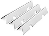 7635 15.3'' Flavorizer Bars for Weber Spirit II E210 S210 E220 S220, Weber Spirit 200 Series, Spirit E/S 200 & 210 Gas Grills (with Front-Mounted Control Panels), Stainless Steel,16GA