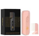 Maverick USB Rechargeable Incense Burner with Replaceable Comb Head; Portable Electric Incense Diffuser for Positivity, Hair, Aromatherapy, Meditation and Yoga (Fragrance Not Included, Pink Color)