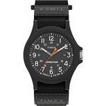 Timex Men's Expedition Acadia 40mm Quartz Fabric Strap, Black, 20 Casual Watch (Model: TW4B238009J)