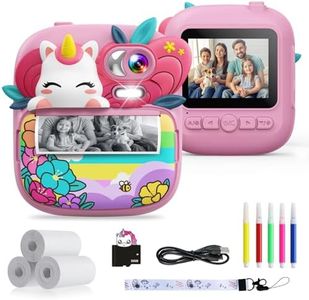 TIATUA Kids Camera Instant Print, Camera for Kids with Printable Photos, Toddler Camera Toys for Children Ages 3-14, Digital Camera for Girls 4 5 6 7 8 9 10 11 12 13 Years Old