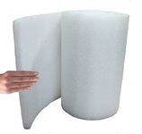 STYLELABS EP EPE Foam 15MM Roll/Sheet (2.5 Ft X 6 Ft Length) White Color (Pack of 1 Roll)