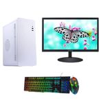 Assembled Gaming & Editing Desktop MYST White Cabinet Core i7 3rd Gen/16GB Ram/512GB SSD/20 Monitor/2GB Graphic/Gaming KBD+Mouse/WiFi/Windows 10 Ms Office