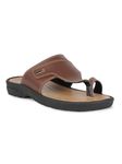 Men DEALO TORING BROWN Toe Ring Slipper - 11 UK Size- 9