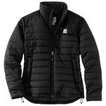 Carhartt Women's Rain Defender Relaxed Fit Lightweight Insulated Jacket, Black, M