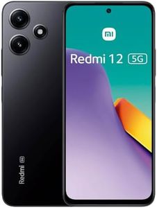 Redmi Xiaomi 12 5G + 4G LTE Global Unlocked 6.79" 50mp Triple Camera (Tmobile Mint Tello Global) + Extra (w/Fast 33W Dual USB Car Charger) (Midnight Black Global ROM, 128GB + 4GB)