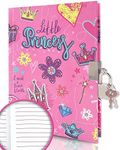 Girls Diary with Lock, 7x5.3 Inches